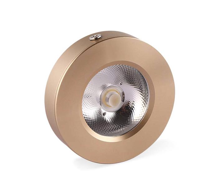 5W LED Surface Spot Light Matt Satin Nickel Color SL5W/SF/MSN/OM - WarmWhite - Zoom Image