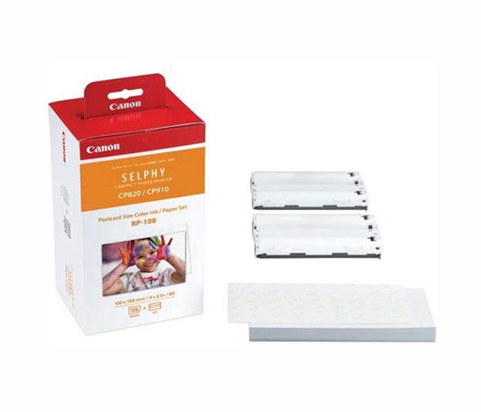 Canon 108-Piece Paper With Color Ink RP-108 - Zoom Image