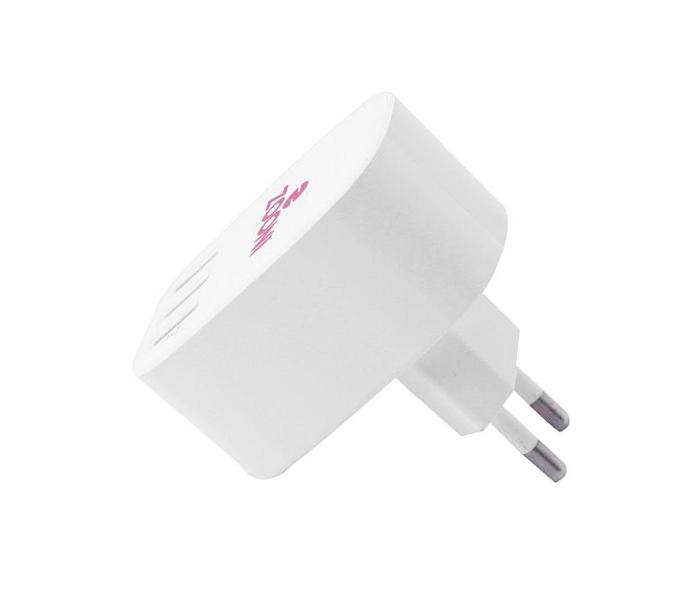 Zooni CHJ-803D Fast Charging 3 USB Port EU Plug Travel Adapter - Zoom Image 2