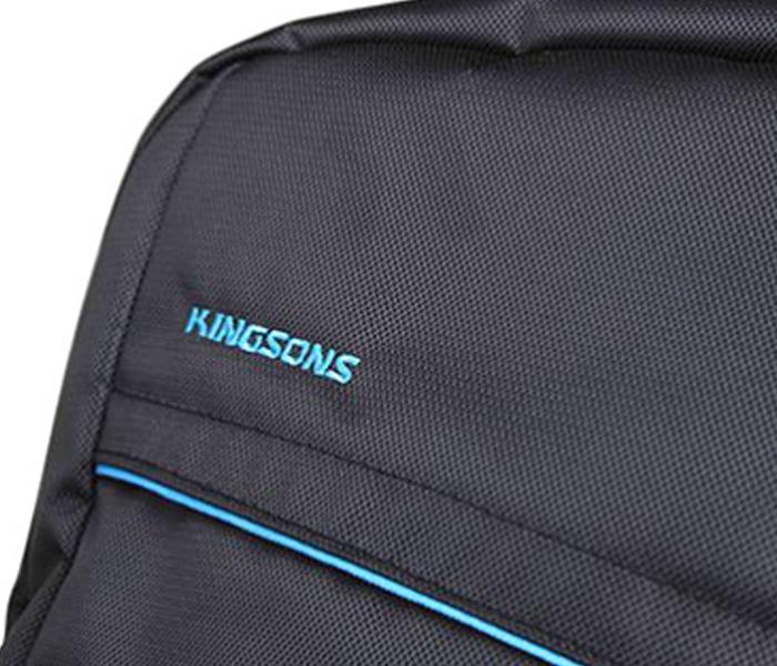 Kingsons KF0047W Spartan Series 15.6 inch Laptop Backpack - Black - Zoom Image 3