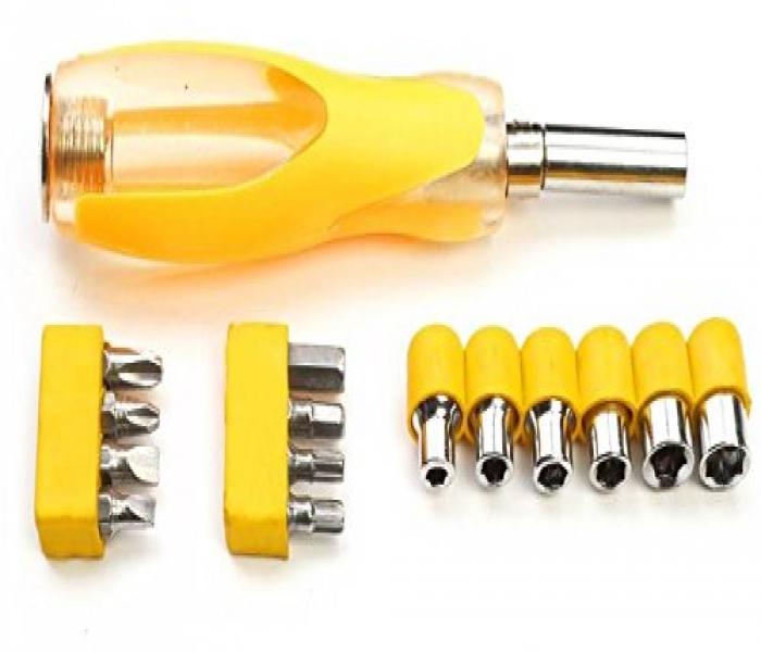 CXH 119 Screw Driver Tools - Yellow - Zoom Image 2