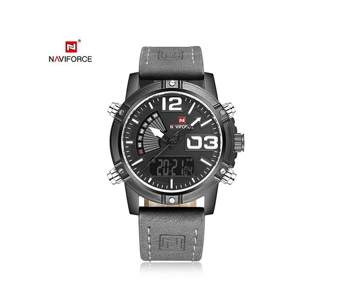 NAVIFORCE Mens Wrist Watch B-W-GY NF9095 - Zoom Image