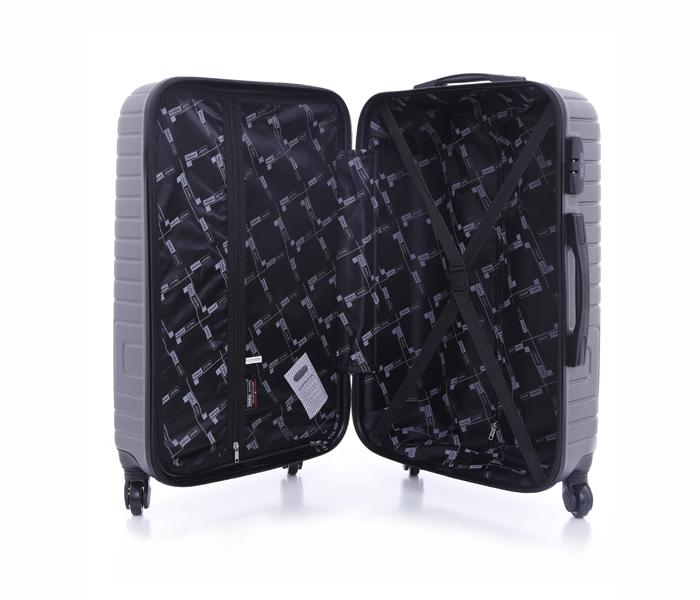 Para John 3-Piece Maze Trolly Luggage Set PJTR3077LC - Light Grey - Zoom Image 4