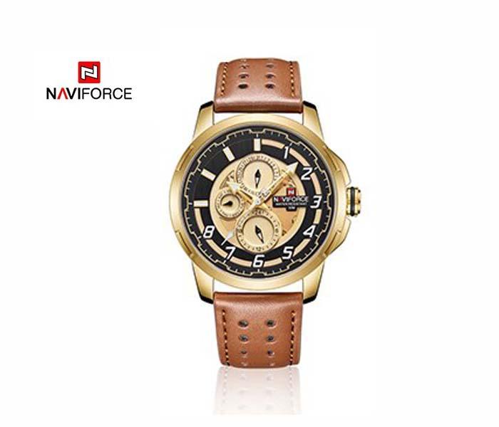 NAVIFORCE Mens Wrist Watch G-G-L.BN NF9142 - Zoom Image