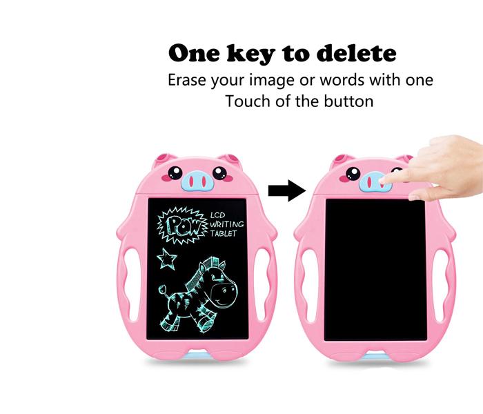 LCD Drawing Tablet For Kids aged 3+ - Pink  - Zoom Image 4