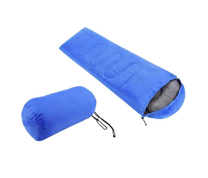 Fabric Polyester Waterproof Outdoor Hiking Travel Single Thick Carry Bed Camping Bag - Blue - Zoom Image 4