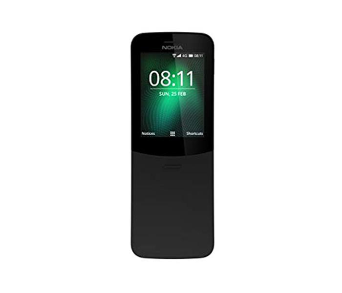 NOKIA 8110 512MB RAM 4GB ROM Mobile Phone - Black - Zoom Image 1