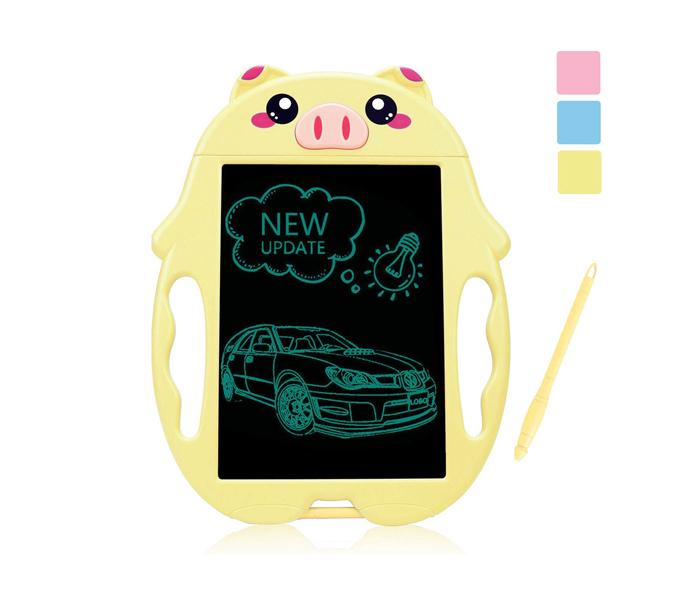 LCD Drawing Tablet For Kids aged 3+ - Yellow - Zoom Image 1