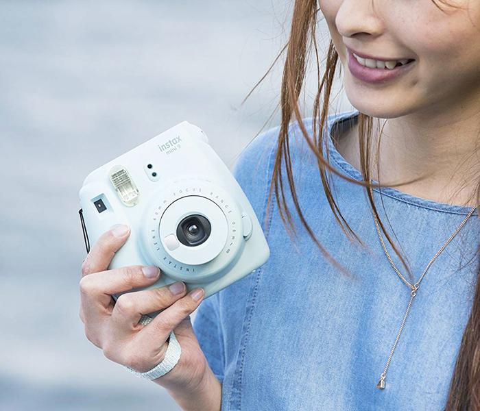 Fujifilm Instax Mini 9 Instant Film Camera MINI9IB - Ice blue - Zoom Image 5