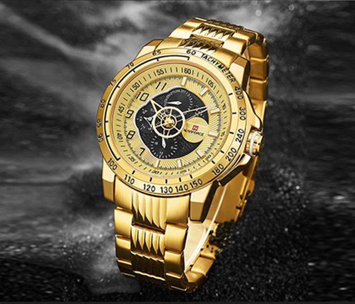 NAVIFORCE Wrist Watch Mens NF9180 - Gold - Zoom Image 2