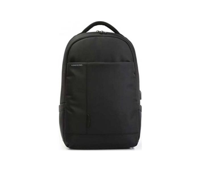 Kingsons K3140W Charged Series 15.6 inch Smart Backpack with USB Port - Black - Zoom Image 1