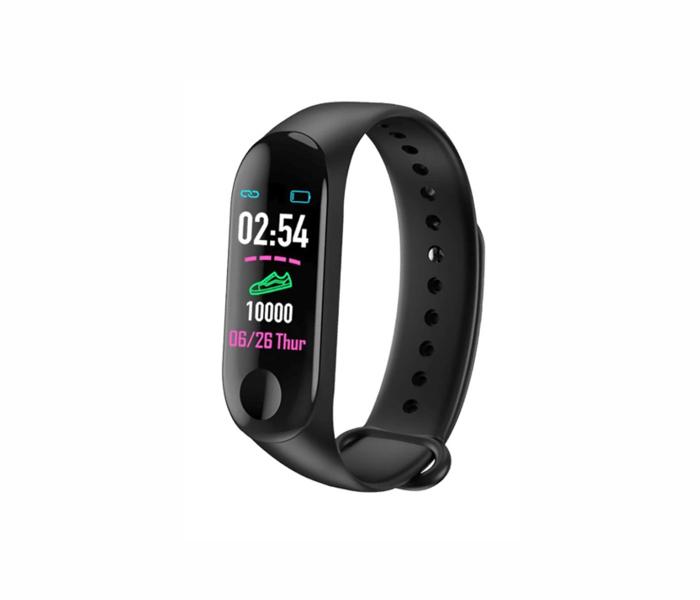 M3 Smart Bracelet Fitness Tracker Black Smartband - Zoom Image 2