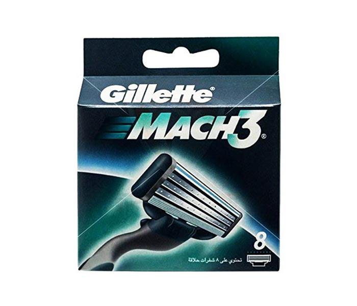 Gillette Mach 3 Razor Cartridges - Pack of 8 - Zoom Image