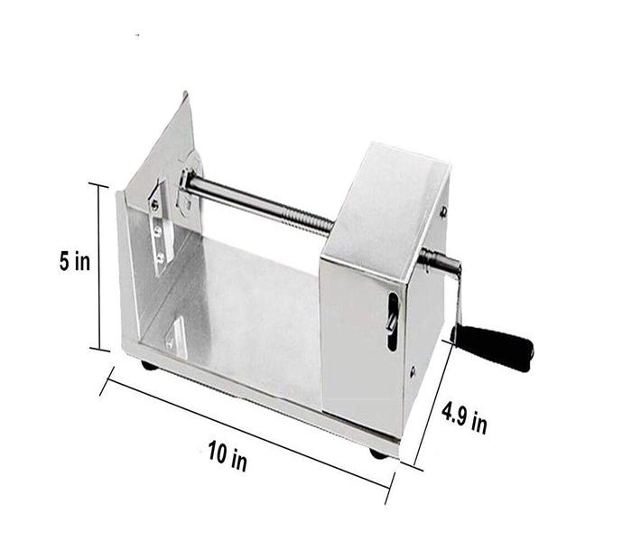 PSC0001 Stainless Steel Potato Slicer Cutter Machine - Silver - Zoom Image 4