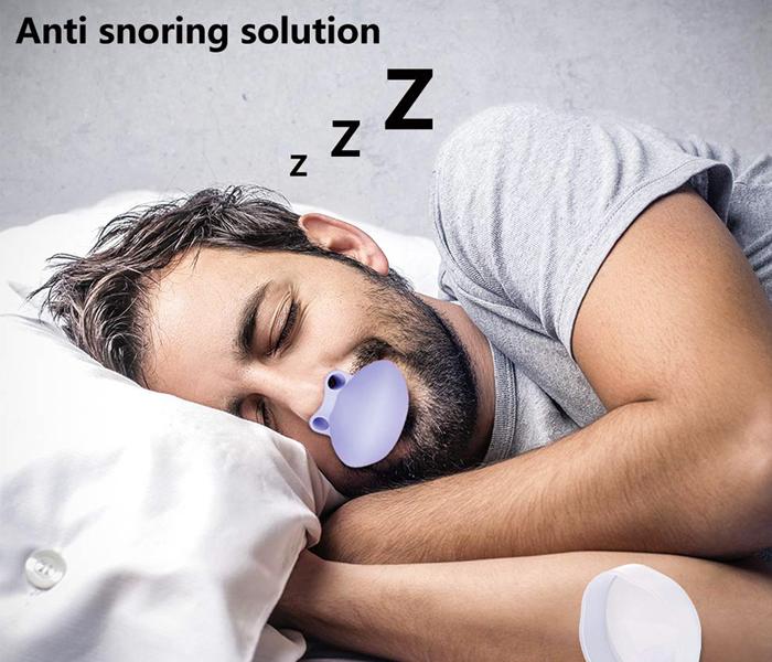 Anti Snoring Device Stop Snoring Solution With Mouthpiece Silicone Clip - Zoom Image 3