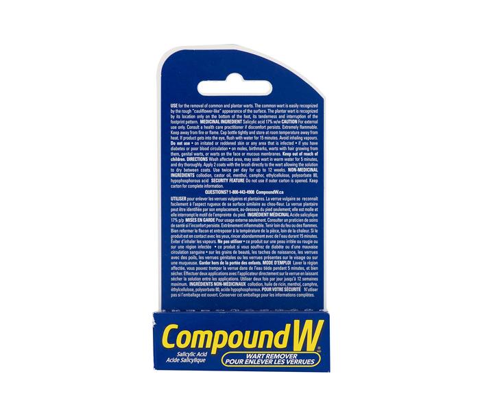 Compound W Extra Strength Fast Acting Liquid for Warts - 10 ml  - Zoom Image 2