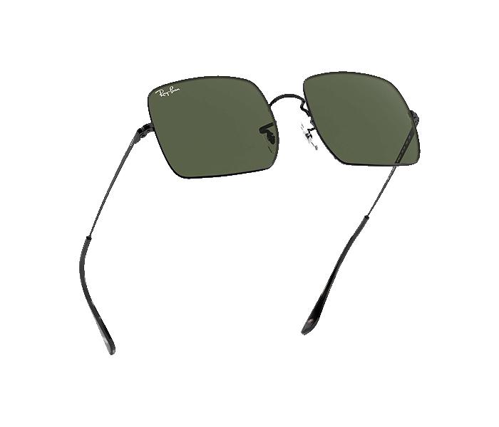 Ray Ban RB1971 914831 3N 54 Classic G-15 Square Black Frame with Green Mirrored Sunglass for Unisex - Zoom Image 3