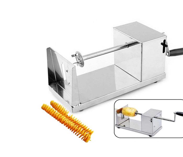 PSC0001 Stainless Steel Potato Slicer Cutter Machine - Silver - Zoom Image 1