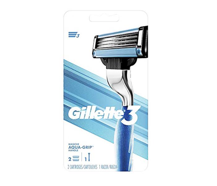 Gillette 3 with Aqua-Grip Handle - Zoom Image