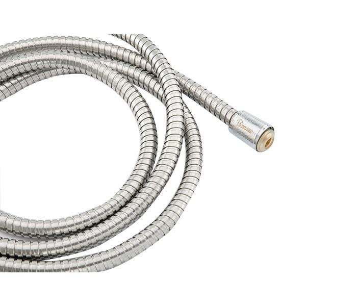 Home Pro DH-200 2m Stainless Steel Shower Hose - Silver - Zoom Image 2