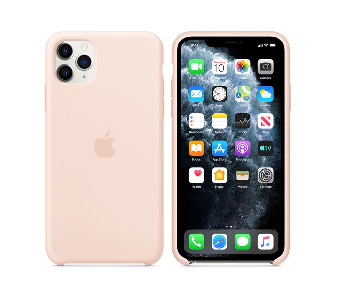 Apple MWYM2 iPhone 11 Pro Silicone Case - Pink Sand - Zoom Image 4