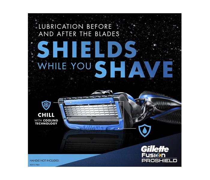 Gillette Fusion 5 ProShield Chill Razor with 2 Cartridges - Zoom Image 5