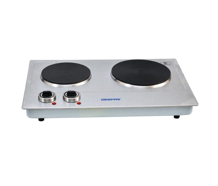 Geepas GHP7570 Double Hot Plate with Temperature Control - Zoom Image