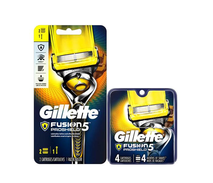 Gillette Fusion5 ProShield Razor plus 4 Fusion5 ProShield Cartridges - Zoom Image