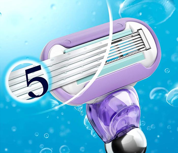 Gillette Venus Extra Smooth Swirl Razor with 6 Cartridges - Zoom Image 2