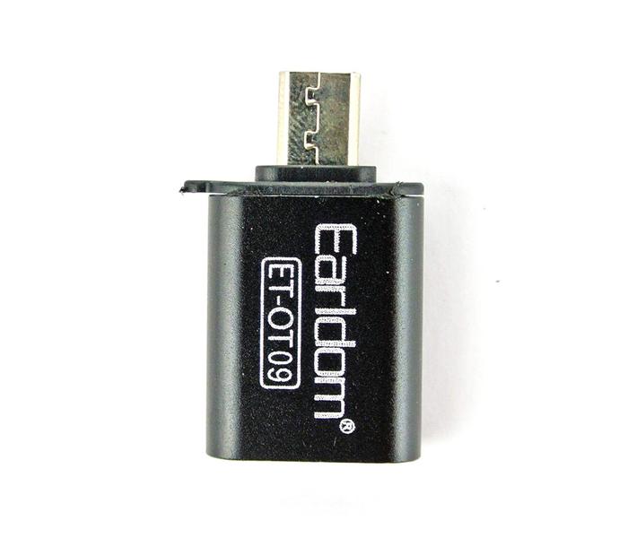 Earldom ET-OT09  OTG Micro USB to USB 2.0 Adaptor - Black - Zoom Image 2