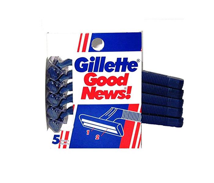 Gillette Good News Razors - Pack of 5 - Zoom Image 1