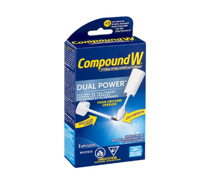 Compound W Dual Power Wart Removal Kit with 8 Applications  - Zoom Image 1