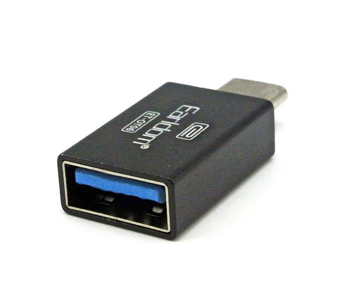 Earldom USB To Type C OTG Adapter - Black  - Zoom Image 1