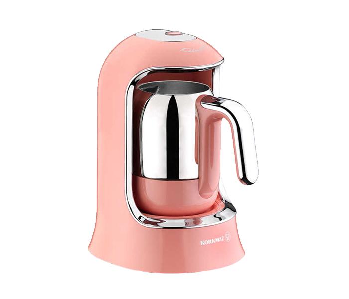 Korkmaz KO-A860 400 Watts Kahvekolik Automatic Coffee Maker - Pink - Zoom Image