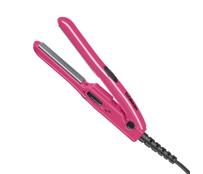 Conair CS80PKC Ceramic Mini Hair Straightener - Pink - Zoom Image