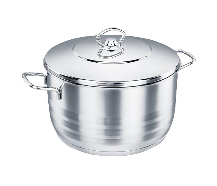 Korkmaz KO-A1894 2.5 Litre Alfa Stainless Steel Casserole - 18 x 10cm, Silver - Zoom Image