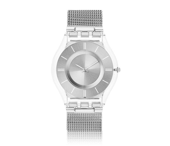 Stainless Steel Wrist Watch for Women - Silver   - Zoom Image 1