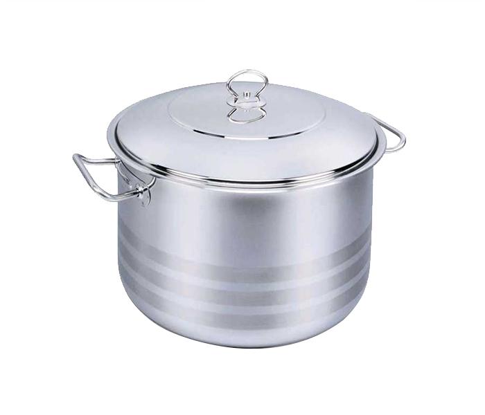 Korkmaz KO-A1942 10 Litre Mega Stainless Steel Casserole - 28 x 17cm, Silver - Zoom Image 1