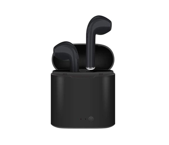 Wireless Earbuds Bluetooth I7S TWS with Noise Isolation - Black - Zoom Image 4