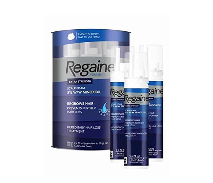 Regaine For Men Hair Regrowth Foam 3 x 73ml  - Zoom Image 1