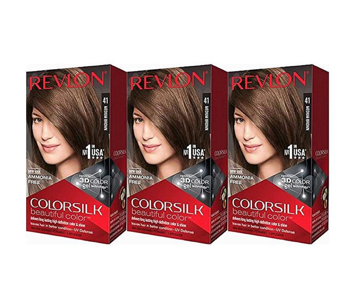 Revlon Colorsilk Beautiful Color - Medium Brown (3 Count) - Zoom Image