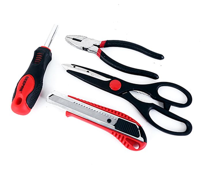 Geepas GT7637 18 Pcs Tool Kit Black and Red (Blocked) - Zoom Image 2