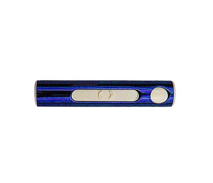 Smart USB Windproof Rechargeable and Flameless Cigarette Lighter - Blue - Zoom Image 3