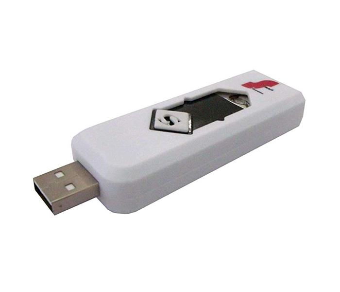 Electronic Rechargeable USB Lighter - Black and Red - Zoom Image 3