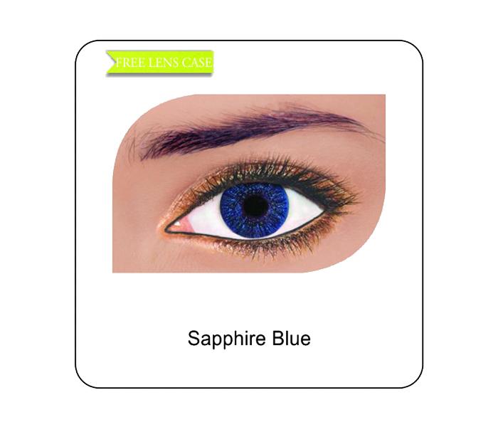 FreshLook Colors Ciba Vision Sapphire Blue Contact Lenses - Pack of 2 - Zoom Image 1