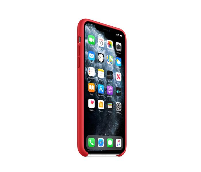 Apple MWYH2 iPhone 11 Pro Silicone Case - Red - Zoom Image 3