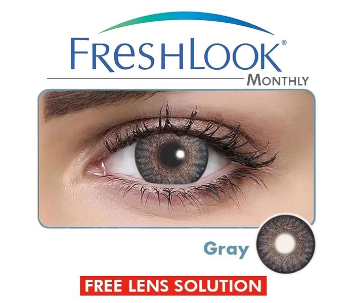 Freshlook Colorblends Ciba Vision Gray Color Lenses - Pack of 2 - Zoom Image 2