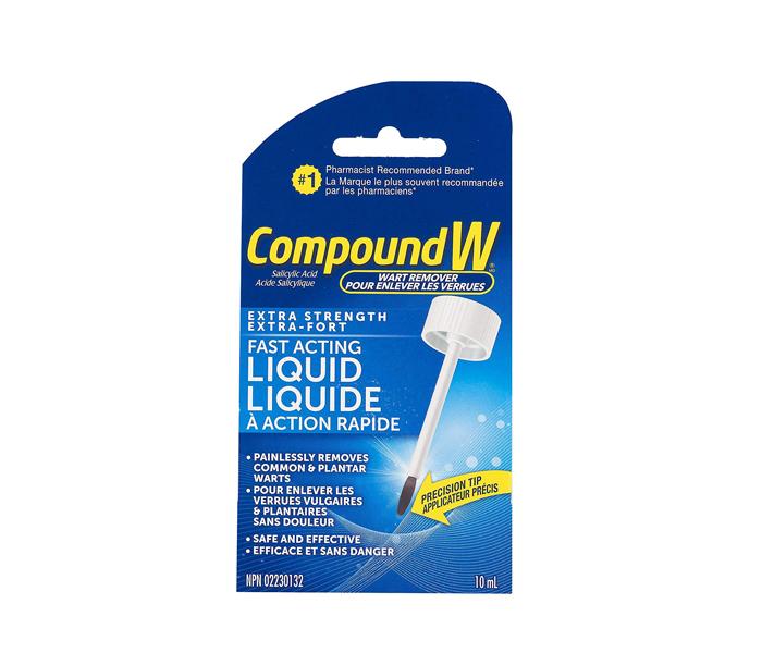 Compound W Extra Strength Fast Acting Liquid for Warts - 10 ml  - Zoom Image 1