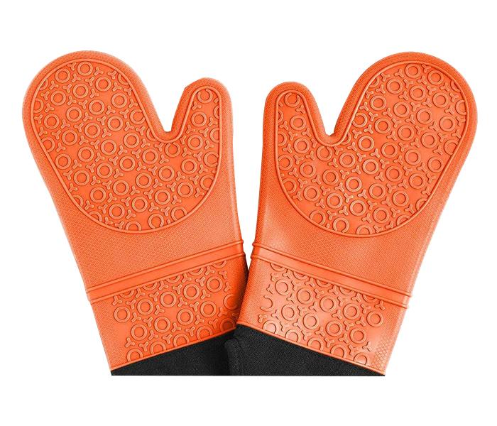 Home Pro 2658 Heat Resistant Silicone Glove - Orange - Zoom Image