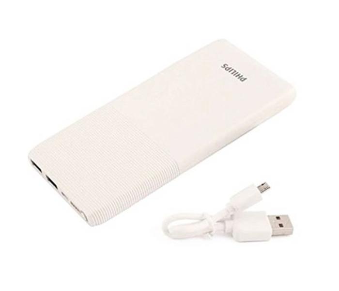 Philips DLP9001NW/97 Power Bank 10000 mAh - White - Zoom Image 2